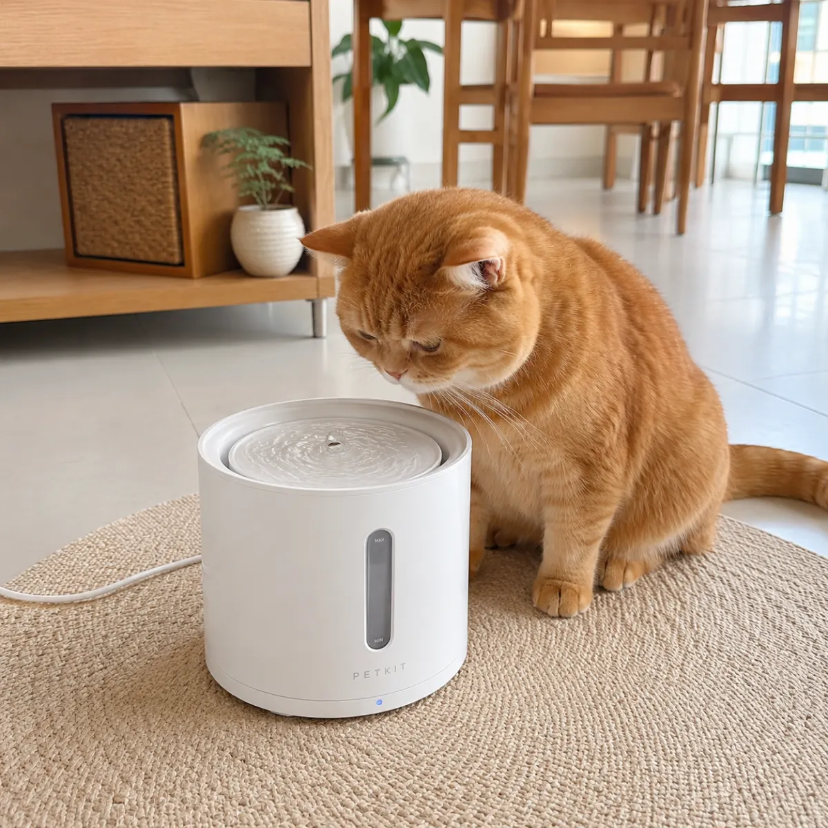 PETKIT automatischer intelligenter Trinkbrunnen mit drahtloser Pumpe